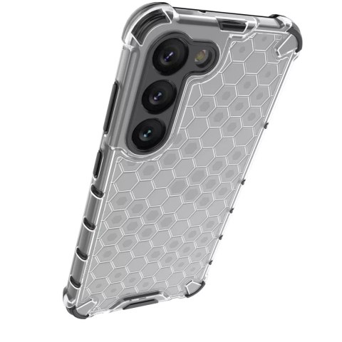 Samsung Etui Honeycomb do Samsung Galaxy S23 pancerny hybrydowy pokrowiec czarne Samsung Etui Honeycomb do Samsung Galaxy S23 pancerny hybrydowy pokrowiec czarne