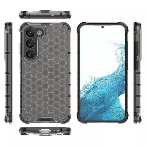 Samsung Etui Honeycomb do Samsung Galaxy S23 pancerny hybrydowy pokrowiec czarne Samsung Etui Honeycomb do Samsung Galaxy S23 pancerny hybrydowy pokrowiec czarne