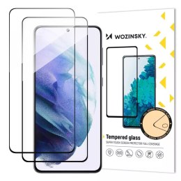 Wozinsky Szkło hartowane Wozinsky 2x Full Glue Tempered Glass do Samsung Galaxy S23+ Plus 9H na cały ekran z czarną ramką