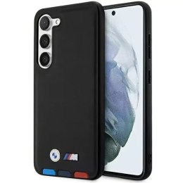 BMW Etui BBMW do Samsung Galaxy S23+ Plus Leather Stamp Tricolor czarny