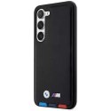 BMW Etui BBMW do Samsung Galaxy S23+ Plus Leather Stamp Tricolor czarny