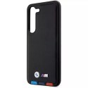 BMW Etui BBMW do Samsung Galaxy S23+ Plus Leather Stamp Tricolor czarny