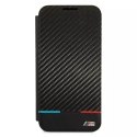 BMW Etui BMW BMBKS22MPUCARTCBK do Galaxy S22+ S906 bookcase M Collection Triangles czarny/black