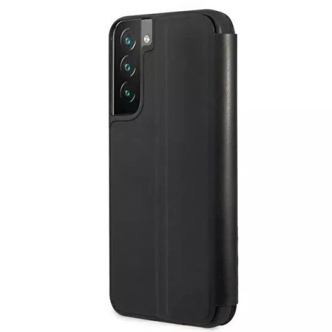 BMW Etui BMW BMBKS22MPUCARTCBK do Galaxy S22+ S906 bookcase M Collection Triangles czarny/black BMW Etui BMW BMBKS22MPUCARTCBK do Galaxy S22+ S906 bookcase M Collection Triangles czarny/black