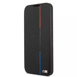 BMW Etui BMW BMBKS22MTRTBK do Galaxy S22+ S906 bookcase M Collection Triangles czarny/black