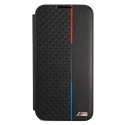 BMW Etui BMW BMBKS22MTRTBK do Galaxy S22+ S906 bookcase M Collection Triangles czarny/black