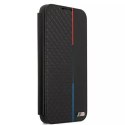 BMW Etui BMW BMBKS22MTRTBK do Galaxy S22+ S906 bookcase M Collection Triangles czarny/black