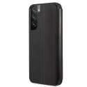 BMW Etui BMW BMBKS22MTRTBK do Galaxy S22+ S906 bookcase M Collection Triangles czarny/black