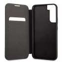 BMW Etui BMW BMBKS22MTRTBK do Galaxy S22+ S906 bookcase M Collection Triangles czarny/black