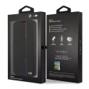 BMW Etui BMW BMBKS22MTRTBK do Galaxy S22+ S906 bookcase M Collection Triangles czarny/black