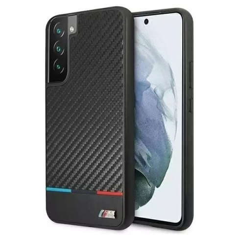 BMW Etui hardcase BMW BMHCS22MPUCARTCBK do Galaxy S22+ S906 M Collection Triangles black/czarny BMW Etui hardcase BMW BMHCS22MPUCARTCBK do Galaxy S22+ S906 M Collection Triangles black/czarny