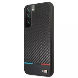 BMW Etui hardcase BMW BMHCS22MPUCARTCBK do Galaxy S22+ S906 M Collection Triangles black/czarny