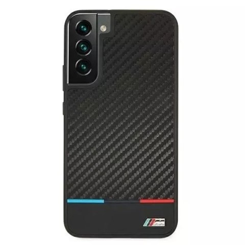 BMW Etui hardcase BMW BMHCS22MPUCARTCBK do Galaxy S22+ S906 M Collection Triangles black/czarny BMW Etui hardcase BMW BMHCS22MPUCARTCBK do Galaxy S22+ S906 M Collection Triangles black/czarny