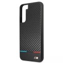BMW Etui hardcase BMW BMHCS22MPUCARTCBK do Galaxy S22+ S906 M Collection Triangles black/czarny