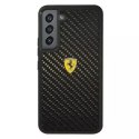 Ferrari Etui Ferrari FEHCS22MFCAK do Galaxy S22+ S906 hardcase On Track Real Carbon czarny/black