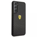 Ferrari Etui Ferrari FEHCS22MFCAK do Galaxy S22+ S906 hardcase On Track Real Carbon czarny/black