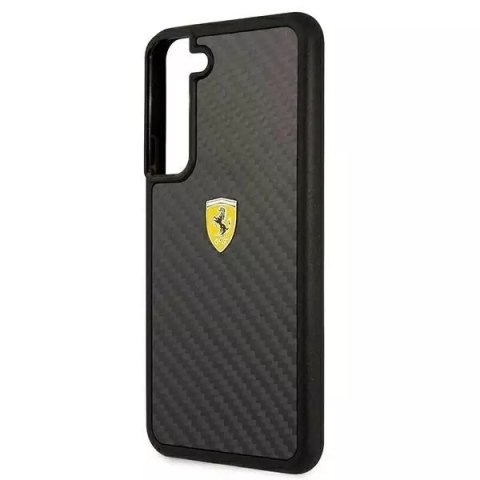 Ferrari Etui Ferrari FEHCS22MFCAK do Galaxy S22+ S906 hardcase On Track Real Carbon czarny/black Ferrari Etui Ferrari FEHCS22MFCAK do Galaxy S22+ S906 hardcase On Track Real Carbon czarny/black