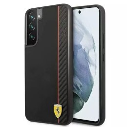 Ferrari Etui Ferrari FESAXHCS22MBK do Galaxy S22+ S906hardcase On Track Carbon Stripe czarny/black