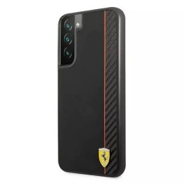 Ferrari Etui Ferrari FESAXHCS22MBK do Galaxy S22+ S906hardcase On Track Carbon Stripe czarny/black
