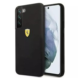 Ferrari Etui Ferrari FESSIHCS22MBK do Galaxy S22+ S906 hardcase On Track Silicone czarny/black