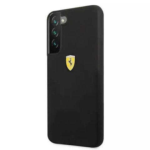 Ferrari Etui Ferrari FESSIHCS22MBK do Galaxy S22+ S906 hardcase On Track Silicone czarny/black Ferrari Etui Ferrari FESSIHCS22MBK do Galaxy S22+ S906 hardcase On Track Silicone czarny/black