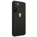 Ferrari Etui Ferrari FESSIHCS22MBK do Galaxy S22+ S906 hardcase On Track Silicone czarny/black