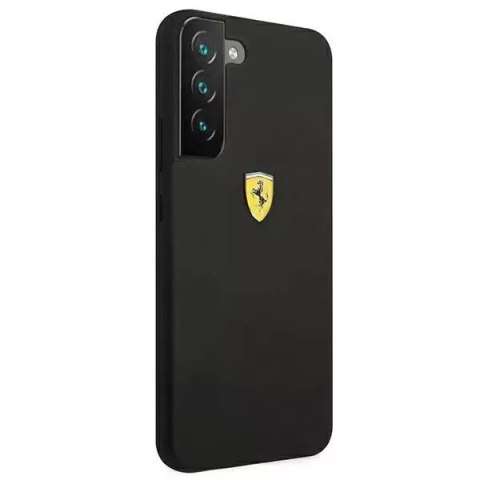 Ferrari Etui Ferrari FESSIHCS22MBK do Galaxy S22+ S906 hardcase On Track Silicone czarny/black Ferrari Etui Ferrari FESSIHCS22MBK do Galaxy S22+ S906 hardcase On Track Silicone czarny/black