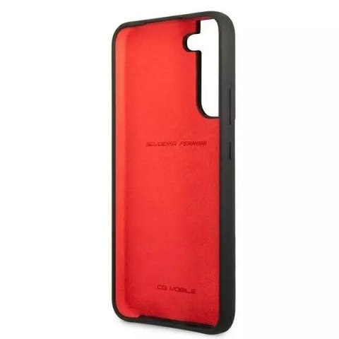 Ferrari Etui Ferrari FESSIHCS22MBK do Galaxy S22+ S906 hardcase On Track Silicone czarny/black Ferrari Etui Ferrari FESSIHCS22MBK do Galaxy S22+ S906 hardcase On Track Silicone czarny/black