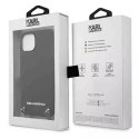 Karl Lagerfeld Etui Karl Lagerfeld KLHCP13MPMK do iPhone 13 6,1" hardcase Leather Textured and Chain