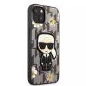 Karl Lagerfeld Etui Karl Lagerfeld KLHCP13MPMNFIK1 do iPhone 13 6,1" Flower Ikonik Karl