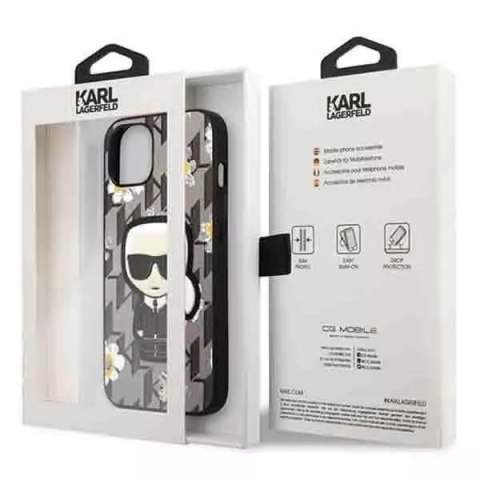 Karl Lagerfeld Etui Karl Lagerfeld KLHCP13MPMNFIK1 do iPhone 13 6,1" Flower Ikonik Karl Karl Lagerfeld Etui Karl Lagerfeld KLHCP13MPMNFIK1 do iPhone 13 6,1" Flower Ikonik Karl