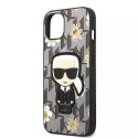 Karl Lagerfeld Etui Karl Lagerfeld KLHCP13MPMNFIK1 do iPhone 13 6,1" Flower Ikonik Karl
