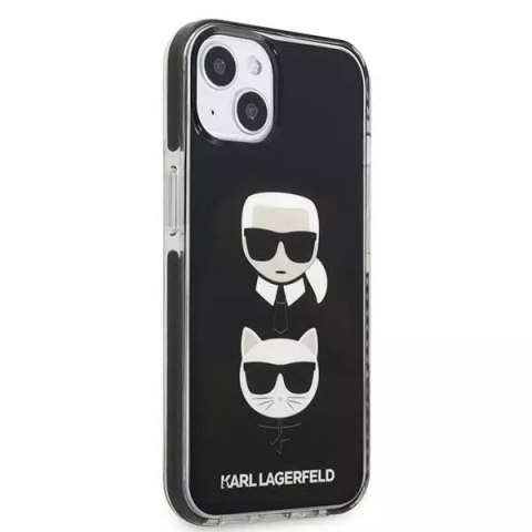 Karl Lagerfeld Etui Karl Lagerfeld KLHCP13MTPE2TK do iPhone 13 6,1" hardcase Karl&Choupette Head Karl Lagerfeld Etui Karl Lagerfeld KLHCP13MTPE2TK do iPhone 13 6,1" hardcase Karl&Choupette Head