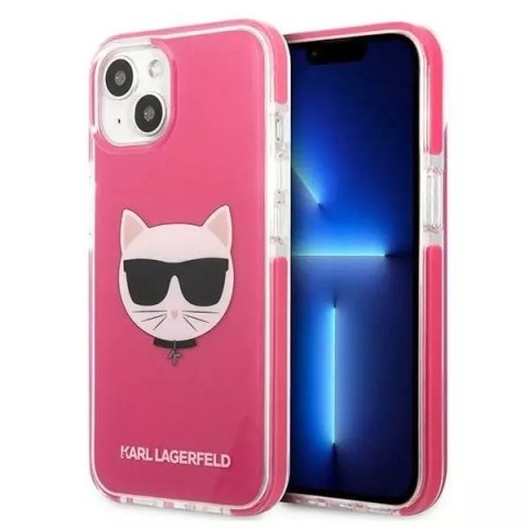 Karl Lagerfeld Etui Karl Lagerfeld KLHCP13MTPECPI do iPhone 13 6,1" hardcase Choupette Head Karl Lagerfeld Etui Karl Lagerfeld KLHCP13MTPECPI do iPhone 13 6,1" hardcase Choupette Head