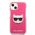 Karl Lagerfeld Etui Karl Lagerfeld KLHCP13MTPECPI do iPhone 13 6,1" hardcase Choupette Head