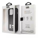 Karl Lagerfeld Etui ochronne na telefon Karl Lagerfeld KLHCP13L3DKPK do Apple iPhone 13 Pro / 13 6,1" czarny/black hardcase Ikonik Patch