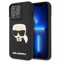 Karl Lagerfeld Etui ochronne na telefon Karl Lagerfeld KLHCP13LKH3DBK do Apple iPhone 13 Pro / 13 6,1