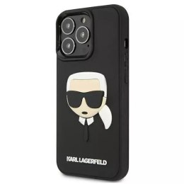 Karl Lagerfeld Etui ochronne na telefon Karl Lagerfeld KLHCP13LKH3DBK do Apple iPhone 13 Pro / 13 6,1