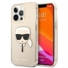 Karl Lagerfeld Etui ochronne na telefon Karl Lagerfeld KLHCP13LKHTUGLGO do Apple iPhone 13 Pro / 13 6,1