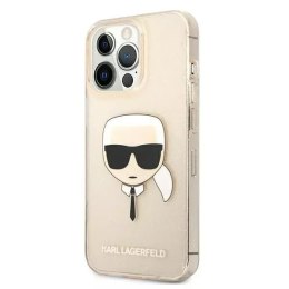 Karl Lagerfeld Etui ochronne na telefon Karl Lagerfeld KLHCP13LKHTUGLGO do Apple iPhone 13 Pro / 13 6,1