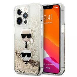 Karl Lagerfeld Etui ochronne na telefon Karl Lagerfeld KLHCP13LKICGLD do Apple iPhone 13 Pro / 13 6,1