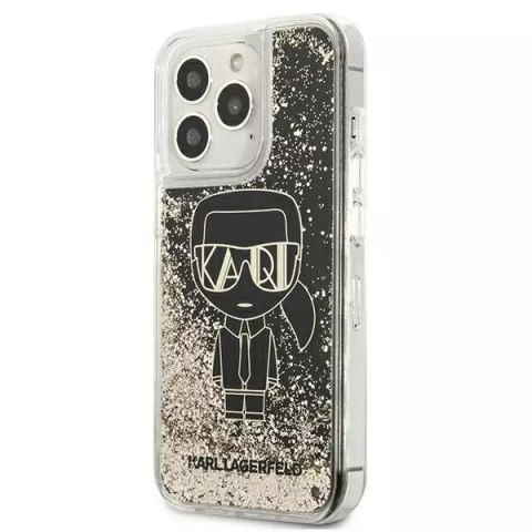 Karl Lagerfeld Etui ochronne na telefon Karl Lagerfeld KLHCP13LLGGKBK do Apple iPhone 13 Pro / 13 6,1" czarny/black hardcase Liquid Glitter Gat Karl Lagerfeld Etui ochronne na telefon Karl Lagerfeld KLHCP13LLGGKBK do Apple iPhone 13 Pro / 13 6,1" czarny/black hardcase Liquid Glitter Gat