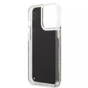 Karl Lagerfeld Etui ochronne na telefon Karl Lagerfeld KLHCP13LLGGKBK do Apple iPhone 13 Pro / 13 6,1" czarny/black hardcase Liquid Glitter Gat
