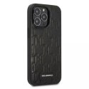 Karl Lagerfeld Etui ochronne na telefon Karl Lagerfeld KLHCP13LMNMP1K do Apple iPhone 13 Pro / 13 6,1" hardcase czarny/black Monogram Plaque