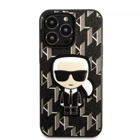 Karl Lagerfeld Etui ochronne na telefon Karl Lagerfeld KLHCP13LPMNIKBK do Apple iPhone 13 Pro / 13 6,1" hardcase czarny/black Monogram Ikonik P Karl Lagerfeld Etui ochronne na telefon Karl Lagerfeld KLHCP13LPMNIKBK do Apple iPhone 13 Pro / 13 6,1" hardcase czarny/black Monogram Ikonik P