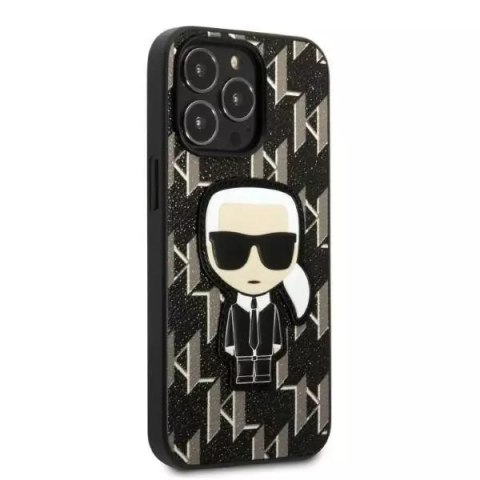 Karl Lagerfeld Etui ochronne na telefon Karl Lagerfeld KLHCP13LPMNIKBK do Apple iPhone 13 Pro / 13 6,1" hardcase czarny/black Monogram Ikonik P Karl Lagerfeld Etui ochronne na telefon Karl Lagerfeld KLHCP13LPMNIKBK do Apple iPhone 13 Pro / 13 6,1" hardcase czarny/black Monogram Ikonik P