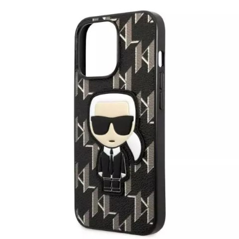 Karl Lagerfeld Etui ochronne na telefon Karl Lagerfeld KLHCP13LPMNIKBK do Apple iPhone 13 Pro / 13 6,1" hardcase czarny/black Monogram Ikonik P Karl Lagerfeld Etui ochronne na telefon Karl Lagerfeld KLHCP13LPMNIKBK do Apple iPhone 13 Pro / 13 6,1" hardcase czarny/black Monogram Ikonik P