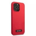 Karl Lagerfeld Etui ochronne na telefon Karl Lagerfeld KLHCP13LSLMP1R do Apple iPhone 13 Pro / 13 6,1" hardcase czerwony/red Silicone Plaque