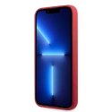 Karl Lagerfeld Etui ochronne na telefon Karl Lagerfeld KLHCP13LSLMP1R do Apple iPhone 13 Pro / 13 6,1" hardcase czerwony/red Silicone Plaque