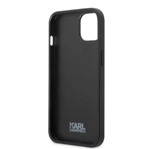 Karl Lagerfeld Etui ochronne na telefon Karl Lagerfeld KLHCP13MPMNIKBL do Apple iPhone 13 6,1" hardcase niebieski/blue Monogram Ikonik Patch Karl Lagerfeld Etui ochronne na telefon Karl Lagerfeld KLHCP13MPMNIKBL do Apple iPhone 13 6,1" hardcase niebieski/blue Monogram Ikonik Patch
